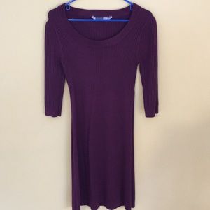 Athlete sweater dress